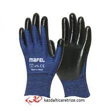 MAFEL SİYAH LACİVERT ZEBRA ELDİVEN MF002